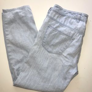 Theyskens Theory super soft light wash jeans